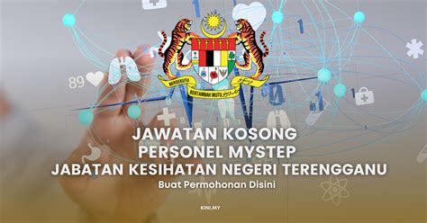 Jawatan Kosong Jabatan Kesihatan Negeri Terengganu Jawatan Kosong Terkini