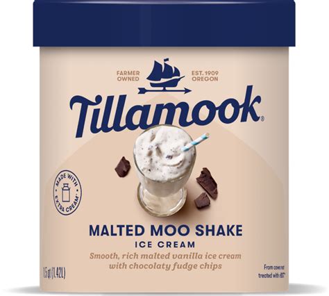 Malted Moo Shake Ice Cream Tillamook