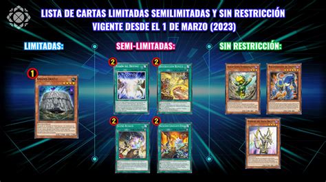 Yu Gi Oh Master Duel ‘banlist O Lista De Cartas Limitadas Y