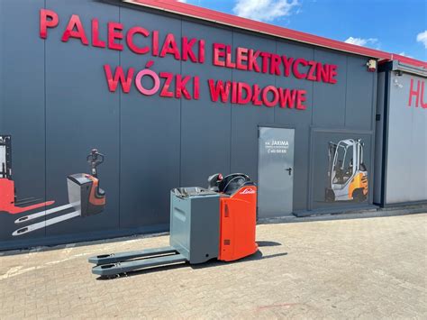 Paleciak Elektryczny Linde T Sp Rydwan Kg