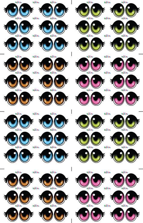 Pin By Elena On مدل چشم Eye Stickers Doll Eyes Eye Print