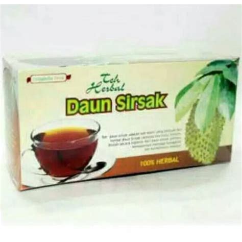 Jual Teh Celup Daun Sirsak Isi Kantong Original Griya Herba