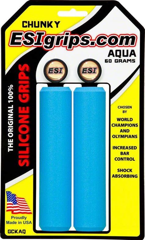 Грипсы ESI Chunky Aqua купить на OZON по низкой цене (1126726857)