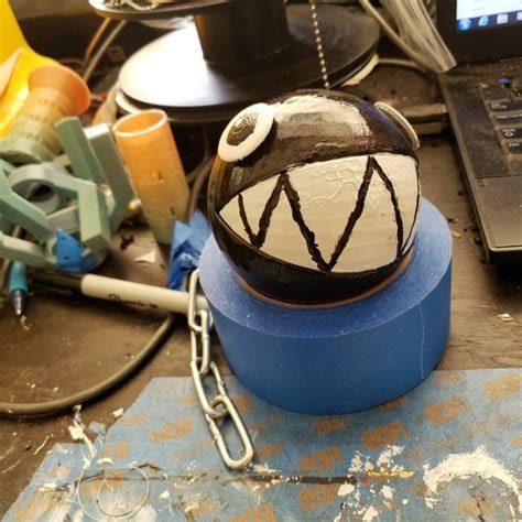 Chain Chomp Mario Costume Etsy