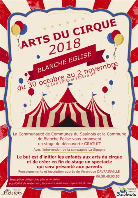 Grain De Sel Stages Arts Du Cirque Offerts Par La Comcom