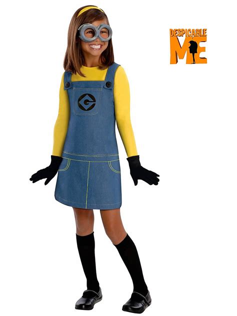 Female Minion Costume For Girls Disfraces Para Chicas Disfraces