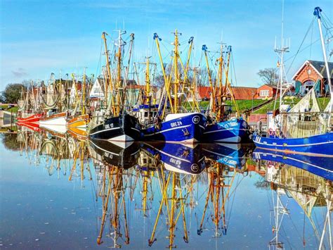 Hafen Greetsiel Eine Malerische Kulisse In Der Krummh Rn