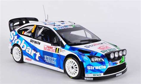 Modellino In Miniatura Ford Focus Rs Wrc Sun Star Rs Wrc No F