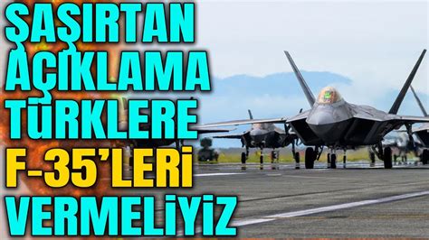 YUNAN GERİLİMİ SÜRERKEN SÜPRİZ AÇIKLAMA TÜRKİYE YE F 35 LERİ