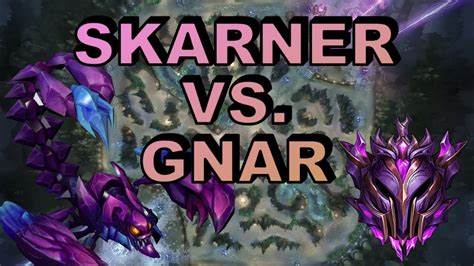 Merthos Skarner Vs Gnar Master Tier Top Lane Gameplay With