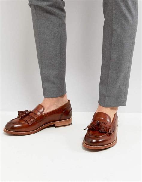 Grenson Mackenzie Tassel Loafers In Tan Tassel Loafers Loafers