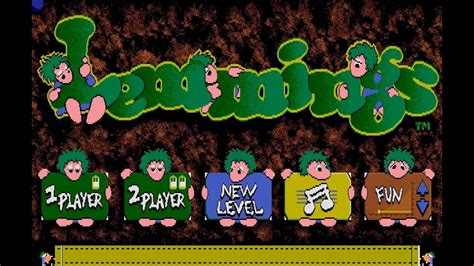 Lemmings Amiga 500 Longplay Youtube