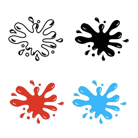 Abstract Splash Silhouette Illustration 25842682 Vector Art at Vecteezy