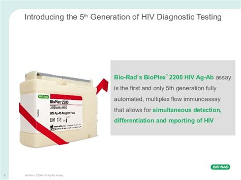 Bio Rad Accurate Early Hiv Diagnosis