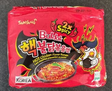 Samyang Spicy Hot Chicken Flavor Ramen Oz Nutrition Information Innit