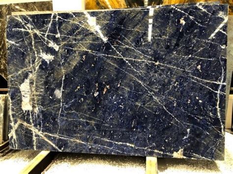 Premium Sodalite Blue Granite Slabs Polished Fulei Stone