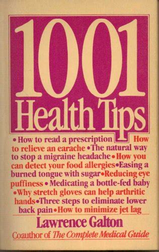 『1 001 Health Tips』｜感想・レビュー 読書メーター