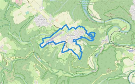 Bergstein panorama trail Hiking Hürtgenwald Nordrhein Westfalen Pacer