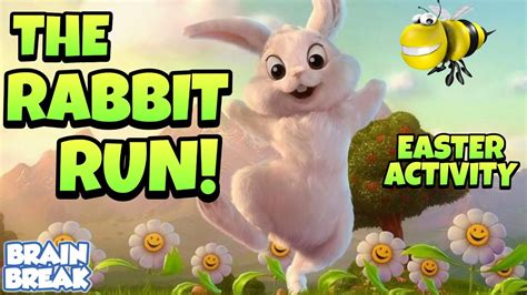 Rabbit Run Easter Brain Break Spring Activity Youtube