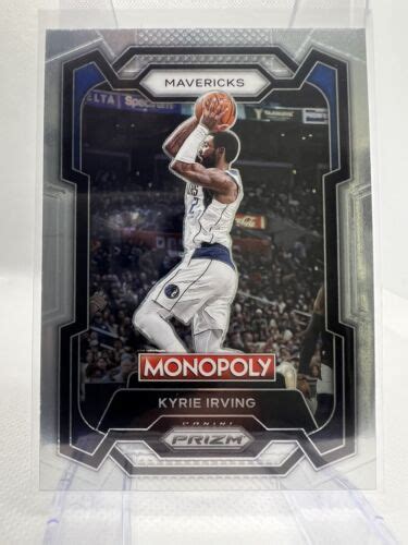 Panini Prizm Monopoly Kyrie Irving Dallas Mavericks Ebay