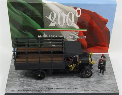 Rio Models Fiat Bl Th Anniversary Carabinieri With Figure