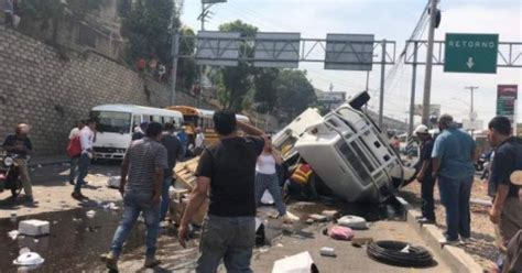 Aparatoso Accidente En Tegucigalpa Deja Un Menor Muerto Y 10 Heridos