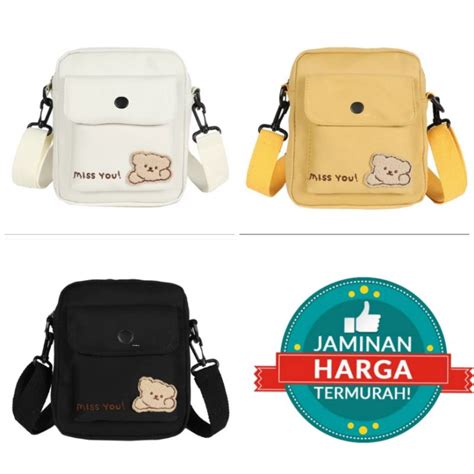 Jual Tas Selempang Miss You Tas Lucu Shopee Indonesia