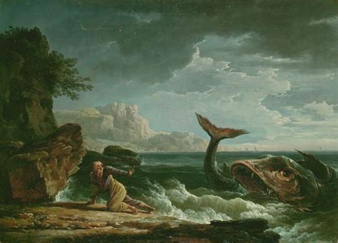 Vernet Joseph Jonas Et La Baleine