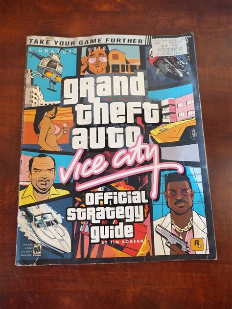 Grand Theft Auto Vice City Official Strategy Guide Brady Games 2002