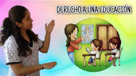 Clase Virtual Derecho A Una Educaci N Para Ni Os Y Ni As Youtube