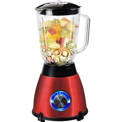 Kitchen Genie Glass Table Top Blender With Grinder W Litre