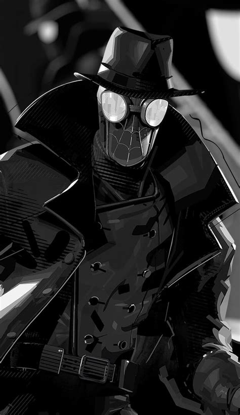 Spiderman Noir Spider Noir Wallpaper Iphone Spiderman Noir Wallpaper