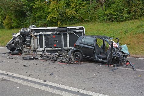 Roggwil Tg A Schwerer Verkehrsunfall Vier Personen Schwer