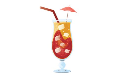 Sex On The Beach Cocktail Watercolor SVG Cut File By Creative Fabrica Crafts Creative Fabrica