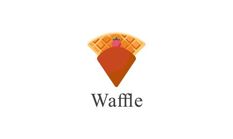 Waffle Dessert Sweet Food Bakery Logo 13536618 Vector Art At Vecteezy