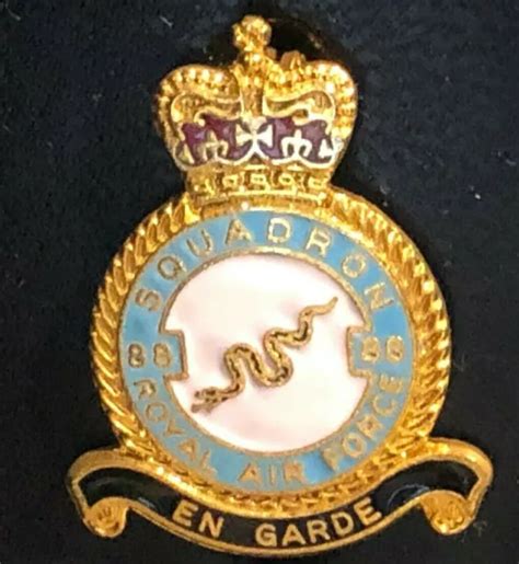 Raf Royal Air Force Enamel Badge 88 Squadron Ground Attack £2097 Picclick Uk