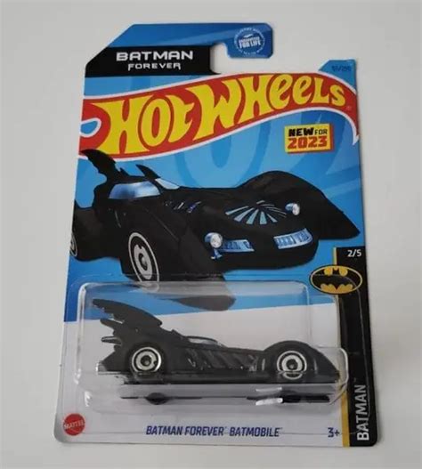 Hot Wheels Batman Series Of Batman Forever Batmobile Black
