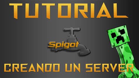 Tutorial Crear Tu Propio Server Spigot Para Minecraft X Youtube