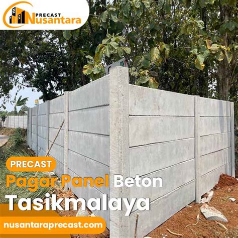 Harga Pagar Panel Beton Tasikmalaya 2025 Material Jasa Borongan