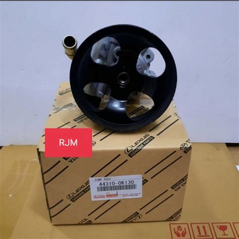 Jual POMPA POWER STEERING PUMP ASSY HILUX REVO INNOVA REBORN FORTUNER