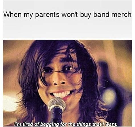 Caraphernelia Pierce The Veil Funny Band Memes Emo Band Memes Band