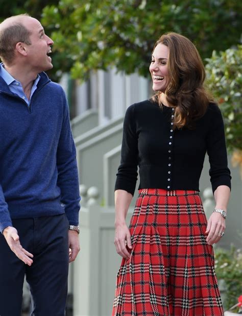 Kate Middletons Plaid Midi Skirt December 2018 Popsugar Fashion Photo 25