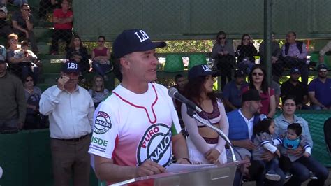 Inauguracion De La Liga De Beisbol Japac Youtube