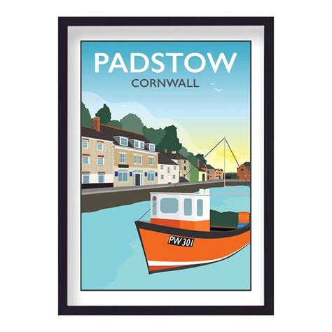 Padstow Cornwall Framed Print BrandAlley