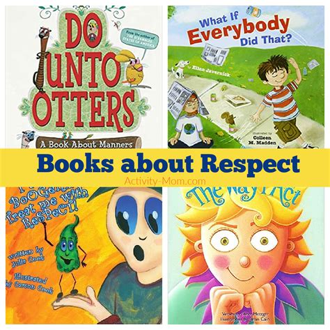 8 Awesome Books about Respect for Kids - The Activity Mom