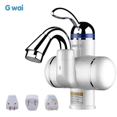 Aliexpress Buy 3000W Tankless Instant Hot Water Tap Water Heater Electric Kitchen Faucet