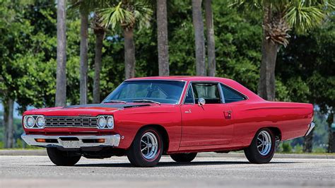 1968 Plymouth Road Runner 426 Hemi Coupe Coupe Red Muscle Old Timer