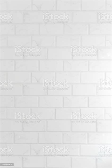 Close Up Modern White Brick Wall Texture Backgroundabstract Weathered