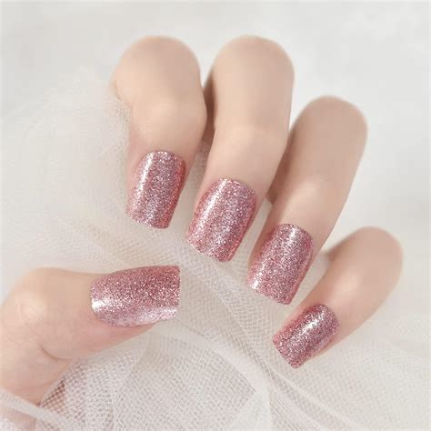 Amazon ELEVENAIL Rubber Matte Nude Brown Press On Nails Short Squoval Soild Color False