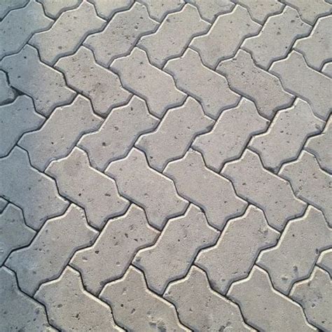 Grey Concrete Interlocking Tiles 80 Mm At ₹ 26square Feet In Jaipur